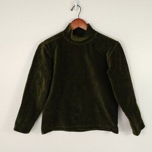 Andrea Jovine Sport Corduroy Top Size Large Green Vinateg AJ Hong Kong